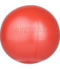 Reabilitacijos kamuolys Yate Overball, raudonas, 23 cm