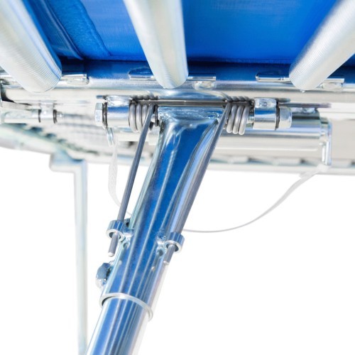 GRAND MASTER TRAMPOLINE - 45 x 45 mm BED - LIFTING ROLLER STANDS "SAFE & CONFORT"