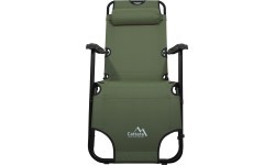 Кемпинговый шезлонг Cattara Comfort, зелёный