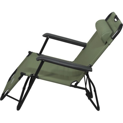 Кемпинговый шезлонг Cattara Comfort, зелёный