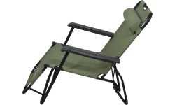 Camping Lounger Cattara Comfort - Green
