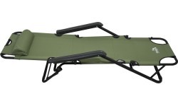 Кемпинговый шезлонг Cattara Comfort, зелёный