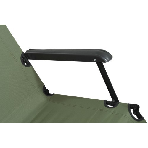 Camping Lounger Cattara Comfort - Green