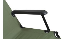 Stovyklavimo gultas Cattara Comfort, žalias