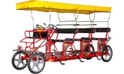 Веломобиль Ciclofan Grande Delfino – 6-местный