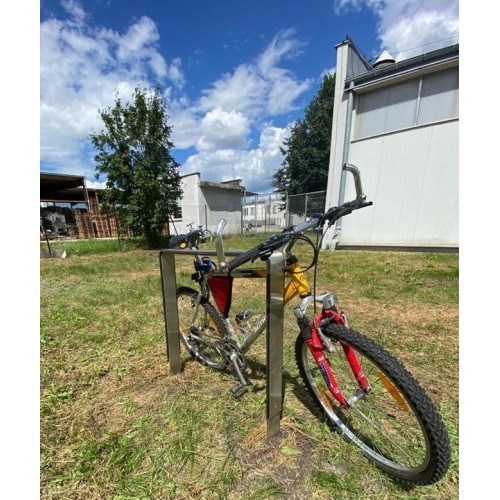 Stainless Steel Bicycle Rack Inter-Play 24