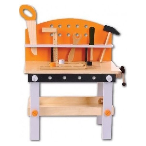 Wooden workshop tool set Ecotoys