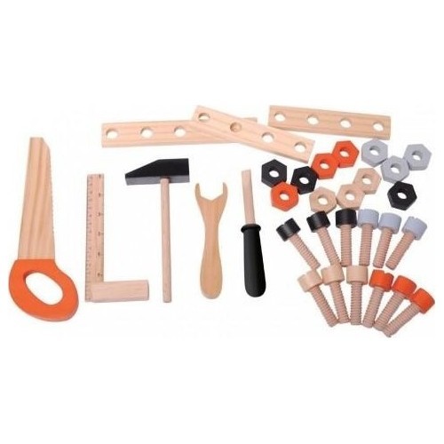 Wooden workshop tool set Ecotoys