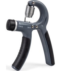 Finger Strengthener Yate, Plastic Pliers, Adjustable, 5-20kg, Gray 