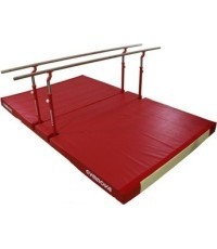 Параллельные брусья GYMNOVA с посадочным матрасом