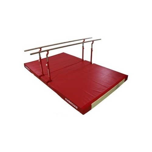 Parallel Bars GYMNOVA With Landing Mattress