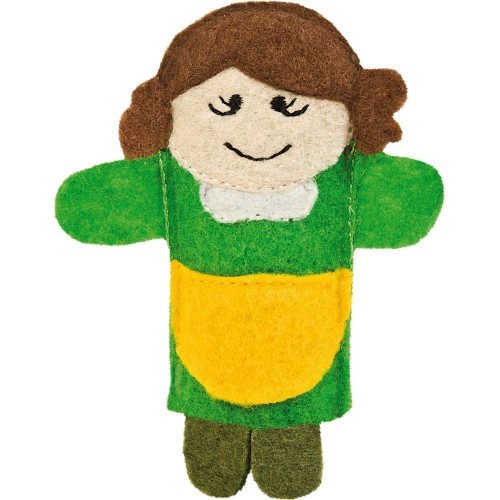 Pirštinių lėlių rinkinys „Raudonkepuraitė“