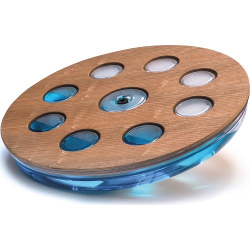 Balance Board with Water NOHrD Eau-Me Board Cherry