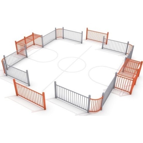Futbolo vartai Inter-Play 2 (7x7 m)