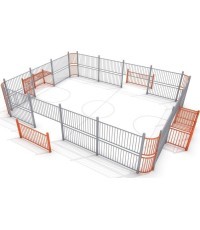 Futbolo vartai Inter-Play 3 (9x7 m)