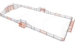 Футбольная арена Inter-Play 4a (25x12 м)