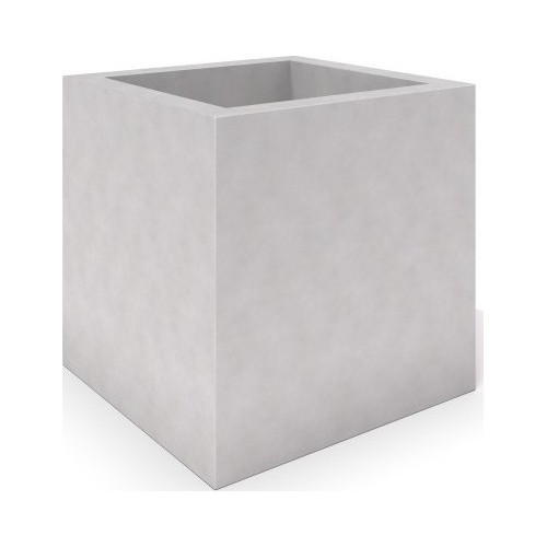 White Concrete Planter Inter-Play 05