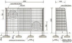 Gate 3x2m with Holes Inter-Play