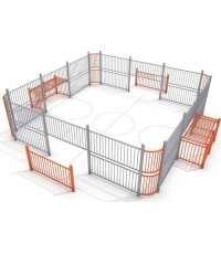 Futbolo vartai Inter-Play 1 (7x7 m)
