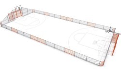 Futbolo vartai Arena Inter-Play 2 (25x12 m)