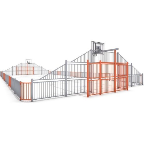 Футбольные ворота Arena Inter-Play 2 (25x12 м)