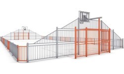 Футбольные ворота Arena Inter-Play 2 (25x12 м)