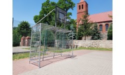 Futbolo vartai su krepšiu 3x2 m Inter-Play