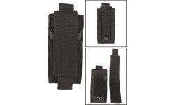 BLACK SINGLE PISTOLE MAGAZINE POUCH