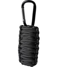 BLACK PARACORD SURVIVAL KIT SMALL