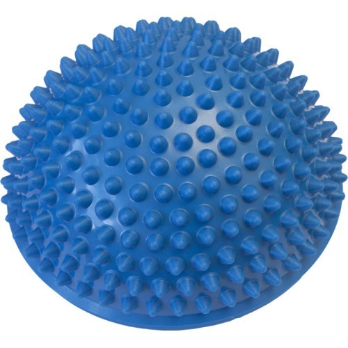 Массажный мяч Yate Spiky Half Ball, 16 см – синий