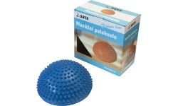 Massage Ball Yate Spiky Half Ball, 16 cm - Blue