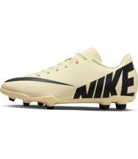 Nike Jr Vapor 15 Club FG/MG Kids' Football Boots Yellow Black DJ5958 700