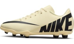 Детские футбольные бутсы Nike Jr Vapor 15 Club FG/MG Yellow Black DJ5958 700