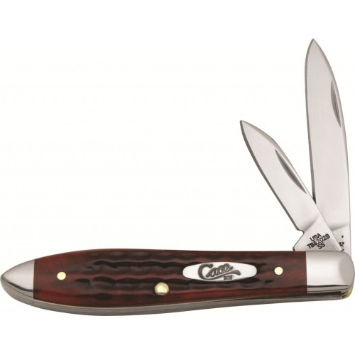 Kišeninis peilis Case SS Pocket Worn Old Red Bone Tear Drop