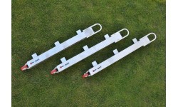 Futbolo vartai Coma-Sport PN-131TK-1 – 5x2 m, su atsvaru ir ratukais