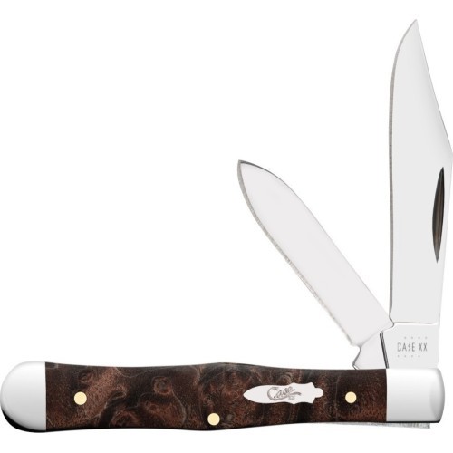 Нож Case SS Small Swell Center Jack, коричневый