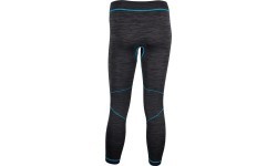 Thermo Pants for Woman AVENTO 0774, Black/Aqua, 42 Size