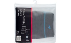 Thermo Pants for Woman AVENTO 0774, Black/Aqua, 42 Size
