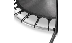 EXIT Tiggy junior trampoline with bar ø140cm - black/grey