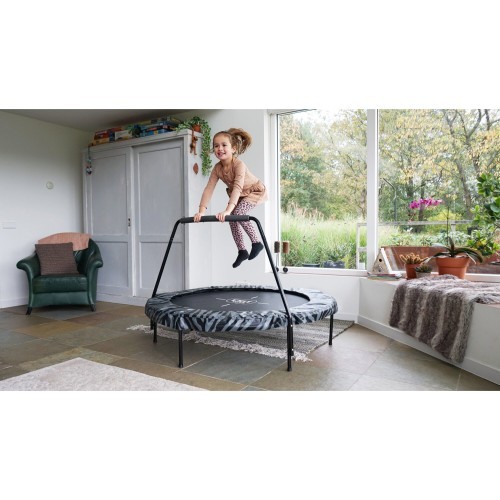 EXIT Tiggy junior batutas su rankena ø140cm – juodas/pilkas