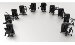 Set Of Machines For Circuit Training UpForm S-line, 10 Machines