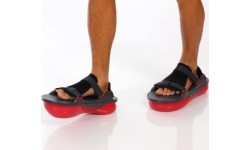 Balansavimo treniruoklis Togu Dynair Walker Comfort, juodas ir raudonas