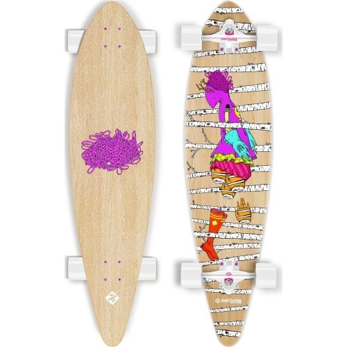 Longboard Street Surfing Woods 40”