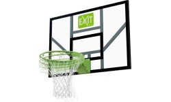 Баскетбольный щит EXIT Galaxy с кольцом и сеткой - настенное крепление