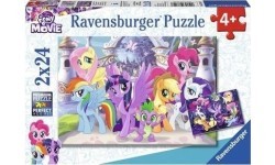 Пазл RAVENSBURGER Ponys, 2x24 шт., 7812