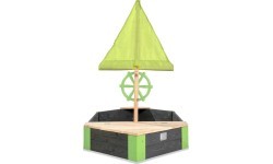 EXIT Aksent wooden sandpit boat 190x90cm