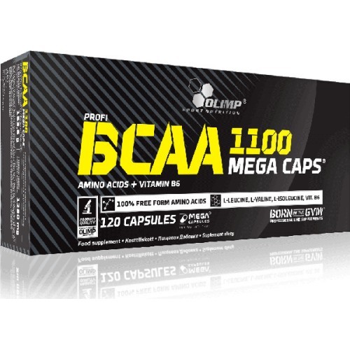 Olimp BCAA Mega Caps 1100, 120 капсул