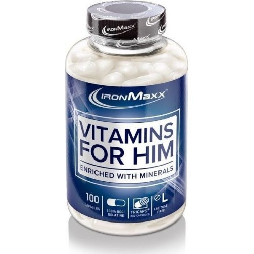 IronMaxx Vitamins For Him 100 caps.