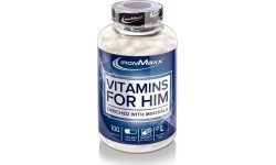 IronMaxx vitaminai vyrams, 100 kaps.