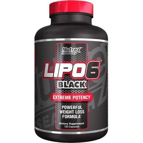 Nutrex Lipo 6 BLACK 120 caps.